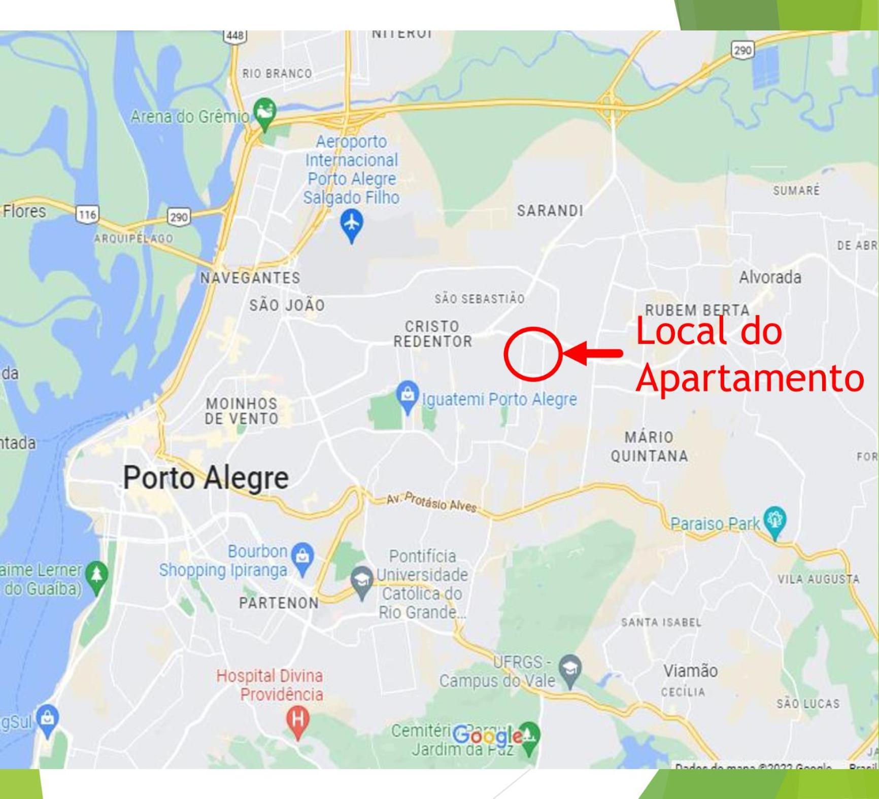 Apartamento Completo 2 Quartos Wi-Fi 300 Mbps Porto Alegre Luaran gambar